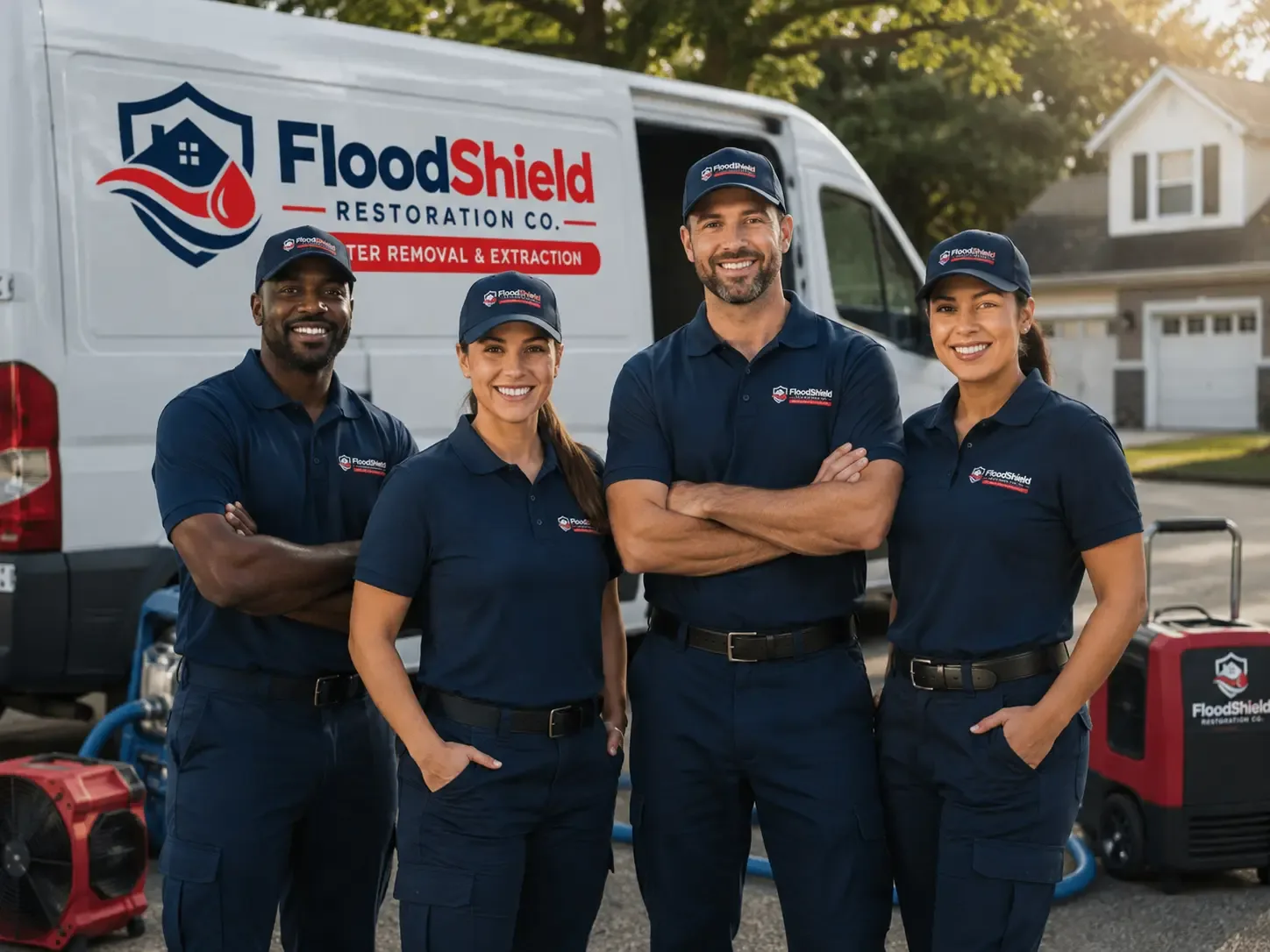 Flood Damage Restoration company in Mount Hope, OH