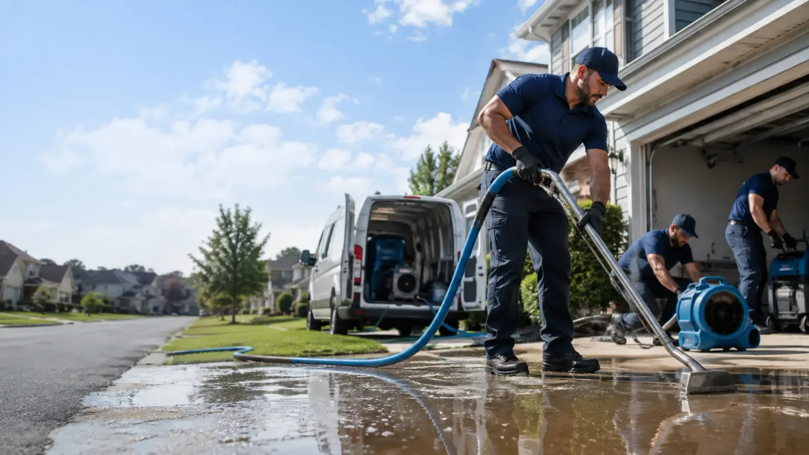 Flood Damage Restoration in Mount Hope, OH